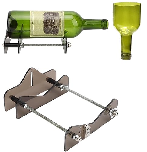 Glasschneider für Flaschen, Glasflaschenschneider, Weinflaschenschneider Bierglas DIY Schneiden Basteln Zubehör Set Maschinenwerkzeug für runde Flaschenschneider Glasschneider für Flaschen, Glasflaschenschneider, Weinflaschenschneider Bierglas DIY Schneiden Basteln Zubehör Set Maschinenwerkzeug für runde Flaschenschneider