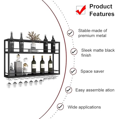 Casier à vin à paroi étroite pour optimiser les petits espaces muraux - 6