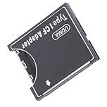 XUMIUZIY CF Card Adapter, 2T Wireless WiFi Storage Card to CF Adapter Type I Interface Widely Compatibility