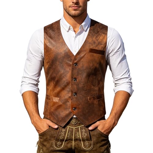 Gilet décontracté sans manches chemise boutonnée unie ajustée