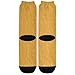 SyXIOP Yellow Fashion trendy crew socks running casual wicking tube socks size (2-Pair)