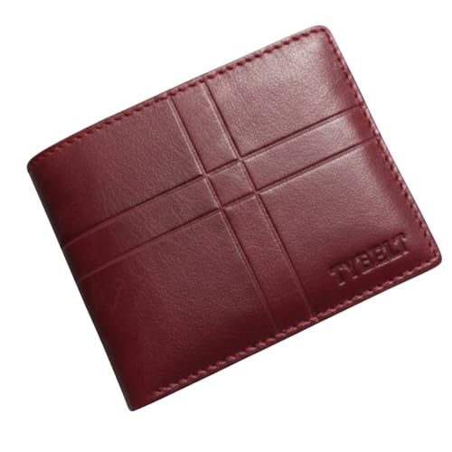 TYBELT Genuine Leather Men’s Wallet | Premium Brown Bi-Fold Wallet for Men | Stylish Leather Wallet with Multiple Card Slots_271