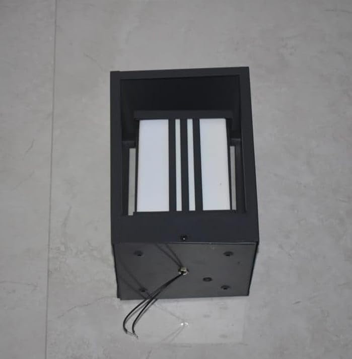 Image of BrighLyt Outdoor Gate Light & Garden Lamp - Waterproof Pillar Light for Main Entrance, Balcony & Pathway (GL08, Pack of 2)