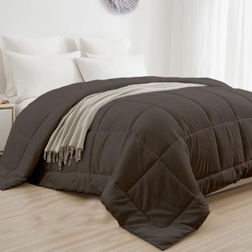 Image of Razzai Restful Sleep Microfiber Summer Season AC Comforter 110 GSM Dark Grey King Size (92 inch x 106 inch Inches /233cm x 269cm)