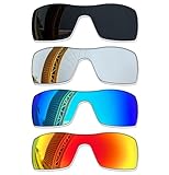 LenzProse 1.5MM Polarized Replacement Lenses for Oakley Batwolf OO9101 Sunglasses, Anti-Scratch | Perfectly Fit