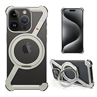 Amazon.co.jp: Hacray iPhone16 Pro ケース アルミバンパー 360