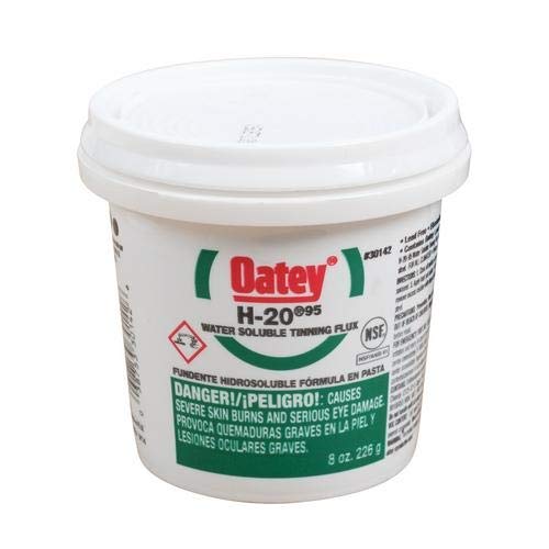 Oatey 30142, H-2095 8oz. Water Soluble Tinning Flux, Pack of 24 pcs