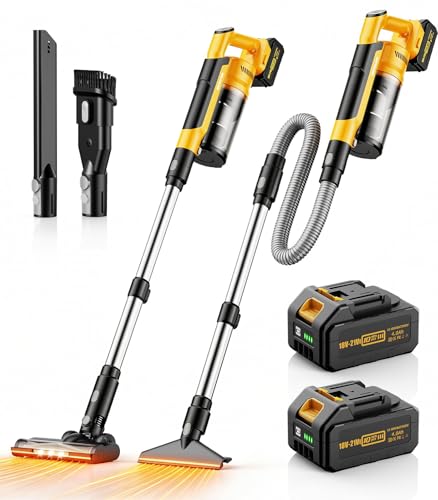 qimedo 700W Cordless Stick Vacuum 90" Extension | HEPA