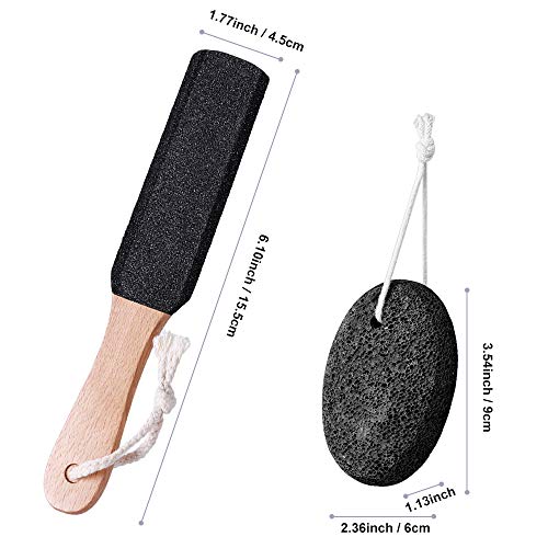 PETSUPS Natural Pumice Stones for Feet, Premium Exfoliator & Foot File,Foot File Callus Remover Foot Cracked Heels,Dead Skin,Hard Skin - Image 8