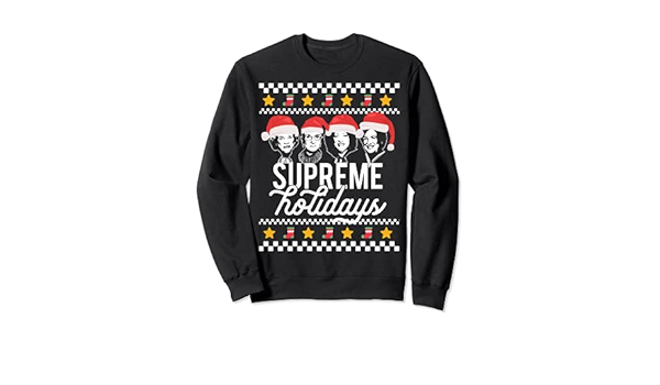 supreme christmas jumper