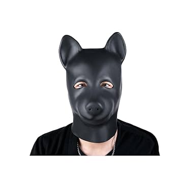 ラバーマスク 全頭マスク ブラック XL ラテックス コスプレ ラバーマスク 全頭マスク ブラック XL ラテックス コスプレ