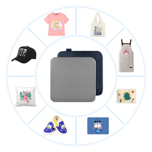 Smart Heat Press Machine For T-Shirts,Printable Htv Heat Transfer Vinyl For Inkjet & Laserjet,Heat Press Pad For Cricut Easypress/Easypress 2 #TOP3