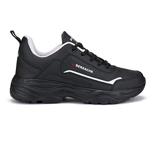 Image of BERSACHE Premium Sports,Gym, Trending, Stylish Running Shoes for Men (Blue)