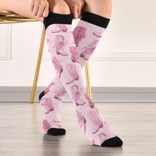 Image of Fisyme Socks for Women Men Warm Comfort Athletic Crew Running Hiking Cycling Compression Socks