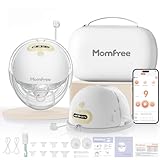 F6 Hands-Free Breast Pump: Wearable Double Breastpump with Upgraded App Control – Personalized 3 Modes & 9 Levels | Smart Display | Strong Suction 24/21/19/17/15mm Soft Silicone Cushion Insert Yellow