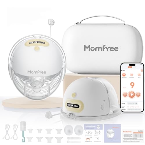 Image of F6 Hands-Free Breast Pump: Wearable Double Breastpump with Upgraded App Control – Personalized 3 Modes & 9 Levels | Smart Display | Strong Suction 24/21/19/17/15mm Soft Silicone Cushion Insert Yellow