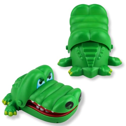 Jogo Crocodilo Morde Dedo Infantil De Mesa Brinquedo Jacaré Dentista Pegadinha Presente Para Criança