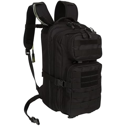 Fieldline Tactical Surge Hydration Pack with 2-Liter Reservoir, 22.2-Liter Storage, Black Cover