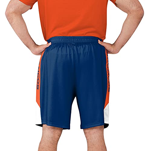 Image of FOCO NFL Mens NFL Team Logo Side Stripe Training Shorts