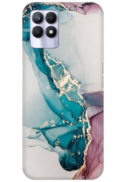 COBERTA Printed Back Cover for realme 8i Back Cover Case - pink and blue gold glitter marble (B0B4S9KPNG) Amazon Price History, Amazon Price Tracker