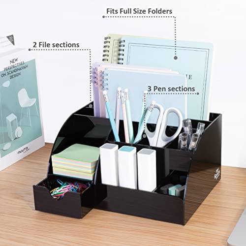 Accessoires de bureau en acrylique noir de qualité supérieure - 8