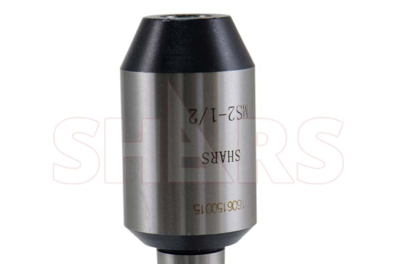 Shars 1/2" MT2 Precision End Mill Tool Holder Adapter, 3/8"-16 Drawbar End 202-1222