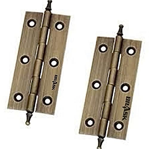 "BRASK" Brass Temple Hinges 3x3/4x3/4x3/32 Antique Finish (12PCS) (B07BYRFDLB) Amazon Price History, Amazon Price Tracker