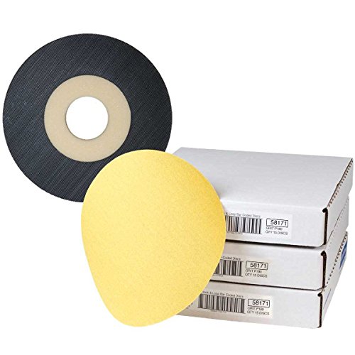 Norton 9-Inch Sanding Discs for Porter Cable 7800 Drywall Power Sander (180 Grit - 45 Pack w/Backup Pad)