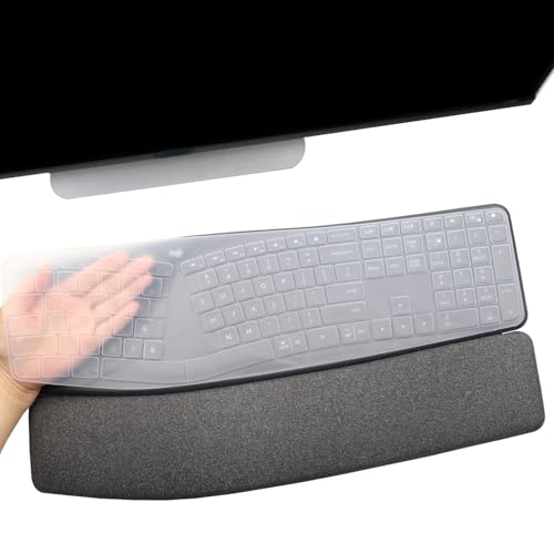 Protector de teclado para Logitech Ergo K860 US Layout miniatura 1
