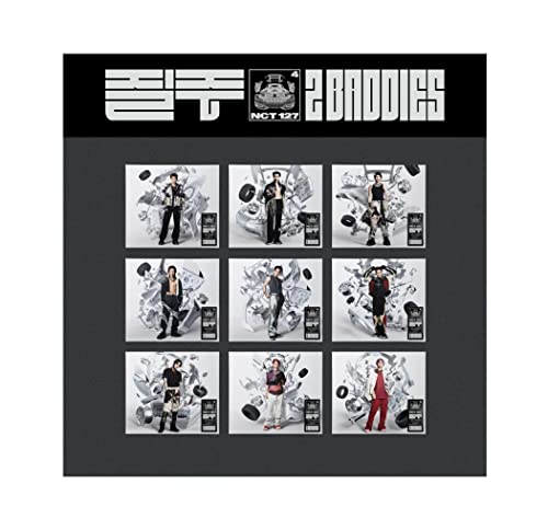 NCT 127 2 Baddies Digipack album photo K-pop avec poster plié