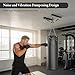 AIWFL Heavy Bag Hanger with Noise and Vibration Dampening Design, Heavy Duty Punching Bag Hanger Ceiling Mount or Open Floor Joist Mount for Heavy Punching Bags up to 140 LBS