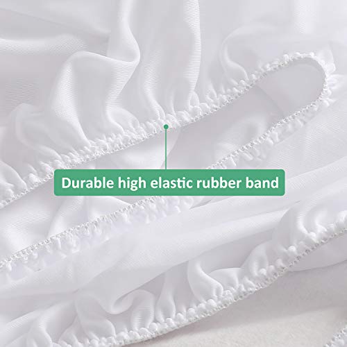 Warmtex Waterproof Mattress Protector Twin Xl Size Cotton Terry Bed Mattress Cover Breathable Noiseless Vinyl Free White Matressprotector For Kids Adults Pets 14 Inches Deep Pocket #TOP4