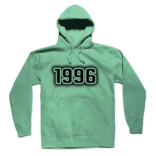 Hoodie 1996 vert menthe sweat capuche streetwear unisexe