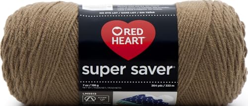Image of RED HEART Super Saver Yarn, Cafe Latte