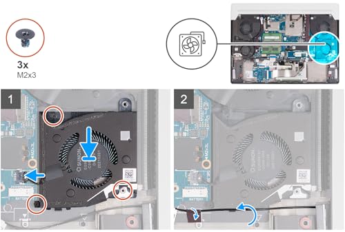 Ventilador GPU Dell Alienware X17 para jugar sin caídas de FPS 2