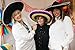 GiftExpress Adult Black Sombrero Hat, 18-Inch Wide – Mariachi-Style Costume Sombrero with Silver Braid Trim, Polyester, One Size Fits Most