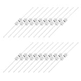 Taille : 3,6 x 10 mm (diamètre x longueur) ; longueur totale : 60 mm ; tension maximale : 250 V ; courant maximum : 15 A ; dans le paquet de 50 fusibles en verre assorti