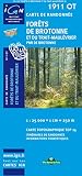 Forets De Brotonne Et Du Trait-Maulevrier PNR GPS: Ign.1911ot