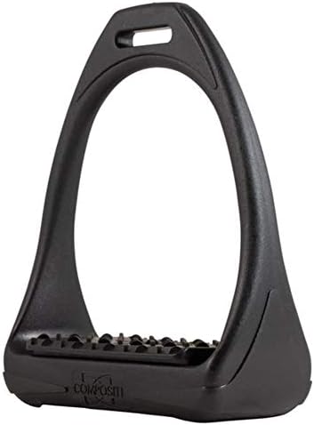 Compositi Reflex 3D Wide Track Stirrups, Black (465137BLK-475), 4.75