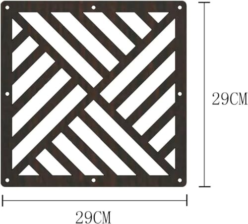 Cloison de séparation suspendue pour bureau et maison - 30 panels 29x29cm - 3