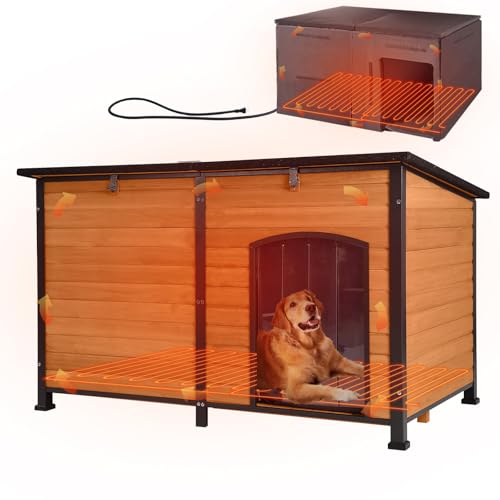GUTINNEEN Extra Large Heated Dog House