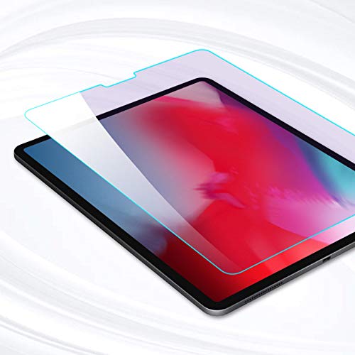 Super Sale 🛒 PERFECTSIGHT Screen Protector Compatible with iPad Pro iPad Pro 12.9 5th/4th/3th Gen (2021/2020/2018), Blue Light Filter Tempered Glass [1 Pack]