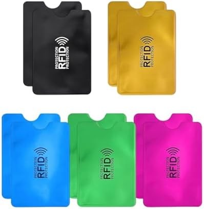 Porta Patente Set Custodie Anti-RFID Protezione Carte Di