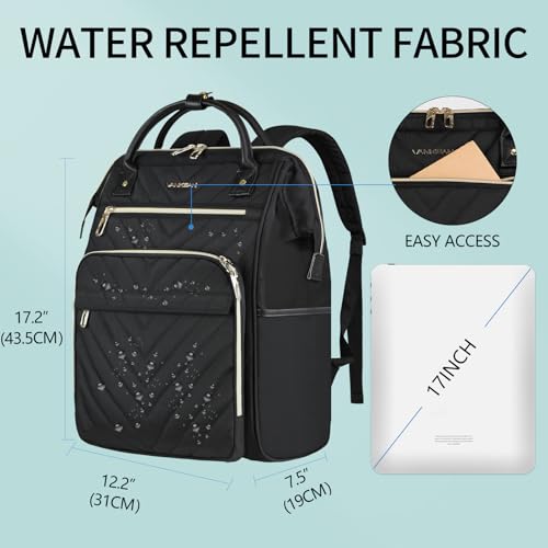 VANKEAN 17 Inch Fashion Women's Backpack