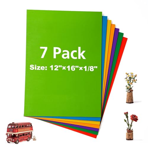 ROBOTIME Linden Veneer Plywood Panels, Pack of 6, 420 x 305 x 3 mm, Untreated Wooden Panel for DIY Crafts, Painting, Pyrography, Home Decoration, Laser Processing and Model Making