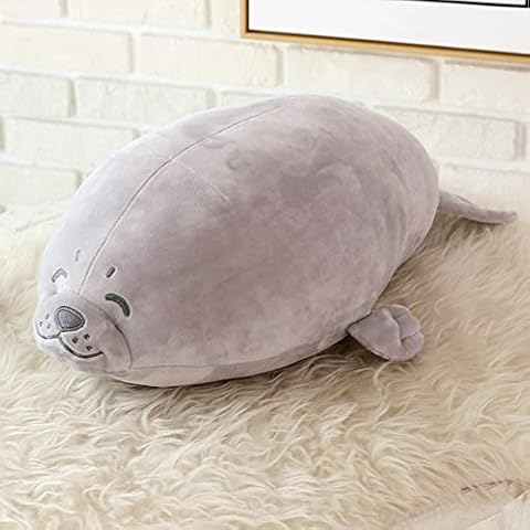 Chubby Blob Seal Plush Cushion for Kids Cover