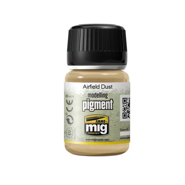 Ammo MIG-3011 Pigmente Flugplatzstaub – 35 Ml, Für Realistische Modellbau-Effekte