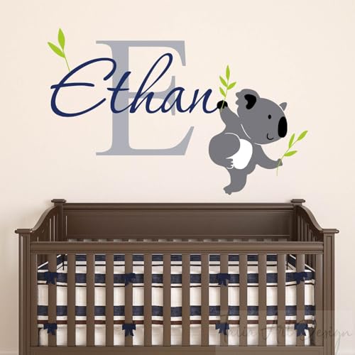 Vinilo Decorativo Personalizado Koala para Pared Infantil miniatura 2