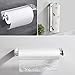 Portarrollos de Pared, Adhesivo Portarrollos de Cocina Soporte Rollo Papel Cocina -...