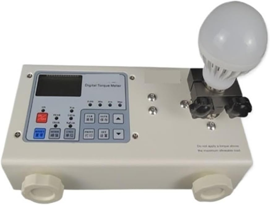 Digital Torque Meter Gauge Portable Torsion lamp Head Measure Tester Testing Instrument Adapter Dynamometer(H-P-250)